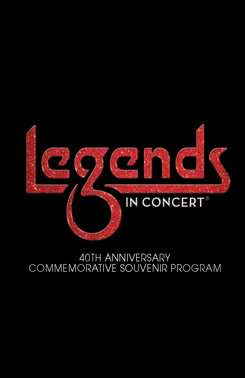 Legends in Concert Souvenir Program Digital Download